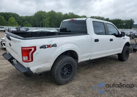 2016 Ford F150 Supercrew z USA, uszkodzony, nr VIN 1FTFW1EF9GKE75902